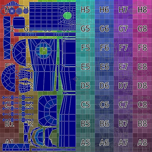 UV Layout example